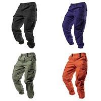 Wholesale Navy Blue Men Casual Slim Jogger Tactical Safety Work <b>Pant</b> Multi Pockets Large Outdoor Working Trousers <b>Cargo</b> <b>Pants</b> - Product Image 6