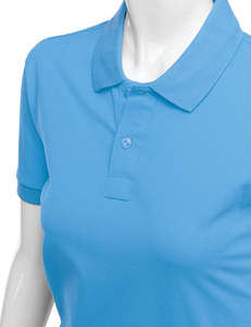 Polo d'affaires décontracté pour femmes coupe classique tricot de coton manches courtes imprimé coton mélangé taille hommes style grande taille - Product Image 1