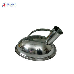 SIMAECO Pots d'urinoirs mâles SM-101 Base manuelle en acier inoxydable d'instruments chirurgicaux - Product Image 1