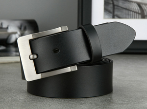 Customization Luxury Hot Sale Fashion Casual <b>Belt</b> Adjustable Alloy Buckle <b>Genuine</b> <b>Leather</b> <b>Belt</b> for Mens - Product Image 5