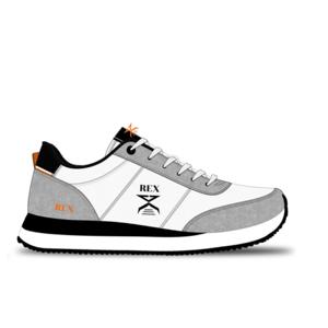 Calzado deportivo personalizable para hombre y mujer, zapatillas casuales, transpirables, con malla Fly-knit y parte superior de PU - Product Image 1