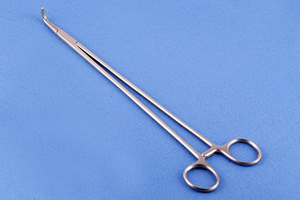 คีมหนีบอกมีเกอร์ สแตนเลส |   คีมผ่าตัดและผูกเชือกแบบโค้ง 28 ซม. - Product Image 2