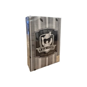 กล่องการ์ดฮอกกี้ The-Cup รุ่นใหม่ล่าสุด ปี 2024-25 ของแท้จากโรงงาน พร้อมจำหน่ายในราคาขายส่ง มีสินค้าในสต็อก - Product Image 1