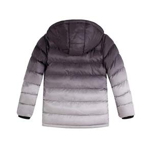 Veste matelassée à capuche brillante de haute qualité personnalisée OEM pour hommes vestes gonflées décontractées d'hiver chaudes à quantité minimale de commande bas vente en gros - Product Image 2