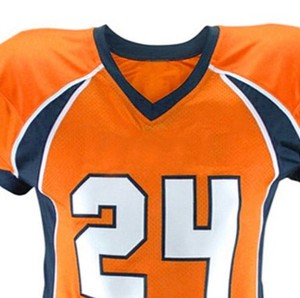 Camiseta de fútbol americano para hombre, precio ajustable, antiarrugas, alta calidad, tendencia superior, transpirable, ligero, uniforme de fútbol - Product Image 6