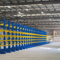 Fabricant vietnamien : Solution optimale pour rayonnage cantilever en acier double taille, robuste, certifié CE, capacité de 1500 kg/bras, résistant à la corrosion