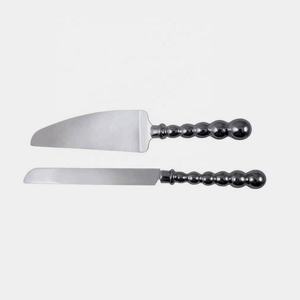 2025 Handmade Standard Design Cutlery Set Dining Table Decoration Metal Cake Cutting Knife Server Wedding Parties Resin INS <b>Box</b> - Product Image 6