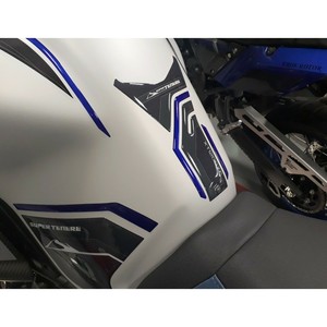 Kit Adesivi Protettivi 3D in Gel per Serbatoio Yamaha Super Ténéré Blu, Accessori Moto - Product Image 4