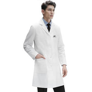 2025 venta al por mayor nuevas batas de laboratorio para hombres batas de laboratorio médico transpirables superventas a la venta abrigo hecho a medida - Product Image 3