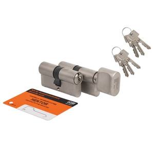 JEU de cylindres HEKTOR 30K/40 + 30/40 Nickel classe B, 6 clés - Product Image 1