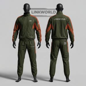 Veste coupe-vent imperméable unisexe vintage 2026 en polyester et nylon léger, grande taille, pour le sport d'hiver et le jogging - Product Image 1