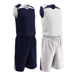 Uniformes de baloncesto juvenil hechos a medida Pantalones cortos de baloncesto de Jersey llano baratos para hombres Técnicas impresas - Product Image 4