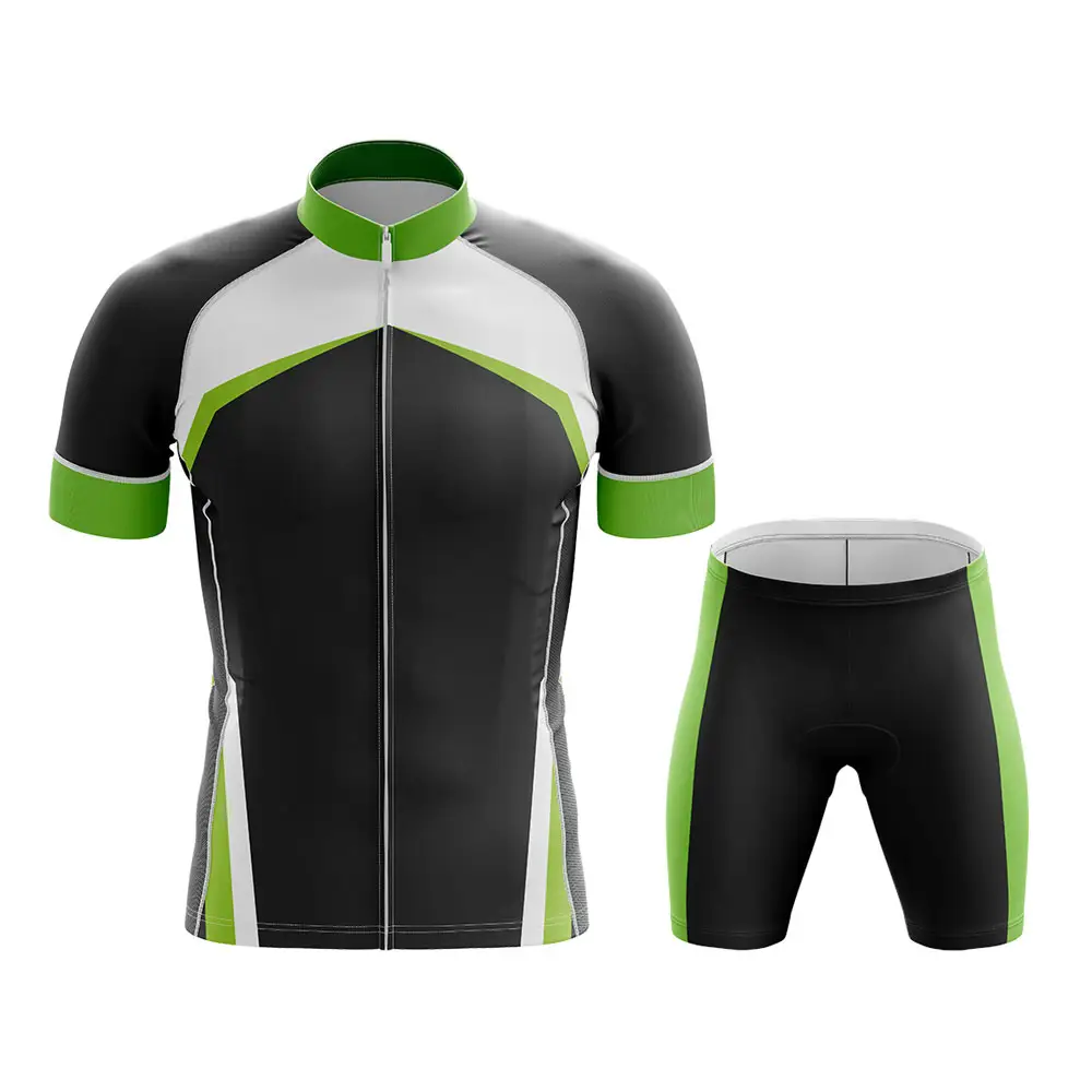Maillot d'équipe cycliste à bas prix convient à 100% polyester, costume de vêtements de cyclisme d'été à vendre