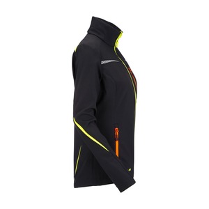 Nueva chaqueta Softshell Diseño personalizado Ropa de trabajo de invierno Chaqueta de concha suave con cremallera forrada de lana impermeable a prueba de viento para hombres - Product Image 4