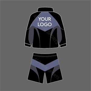 Combinaison coupe-vent respirante en nylon imprimé pour hommes, 2025 entièrement personnalisée, ensembles de survêtements en gros, ensembles complets - Product Image 2