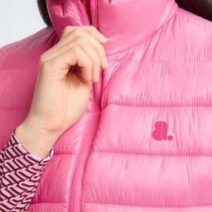 Nuevo Chaleco de Moda con Logotipo Personalizado para Mujer, Chaleco de Punto sin Mangas para Invierno, Ajustado, Acolchado, con Cuello Alto, Cortavientos y Transpirable - Product Image 3