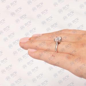 2.50แหวนเพชรโมอิส CTW แบบโซลิแทร์สำหรับผู้หญิงสำหรับสัญญาครบรอบหรือของขวัญแต่งงาน - Product Image 3