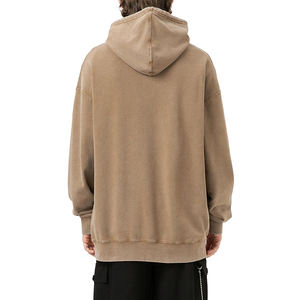 Sudadera con capucha de gran tamaño de algodón pesado para hombre - Product Image 2