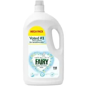 Adoucissant Textile Écologique Sans Parfum Fairy avec Plus de 80% d'Ingrédients Actifs pour Vêtements 84 Lavages 1,176L - Product Image 4