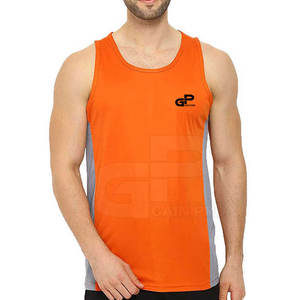 Camiseta sin mangas de algodón de moda para hombre con diseño personalizado, ideal para fitness, casual o uso diario - Product Image 1