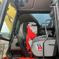 Excavatrice sur chenilles Komatsu PC220, 22 tonnes, hydraulique, moteur SAA6D107, d'occasion, japonaise, pour travaux de construction lourds