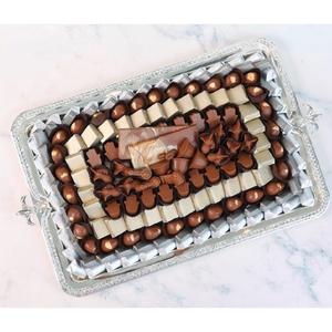Attractive Design Table Ware <b>Chocolate</b> Serving Tray Finest Quality Silver Plated Metal <b>Chocolate</b> Tray For <b>Weddings</b> And Parties - Product Image 6