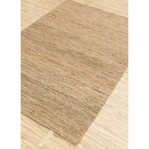 Alfombras de Yute y Cáñamo Anudadas a Mano Hula, Color Beige y Marrón Sólido para el Hogar-Px-01 - Product Image 2