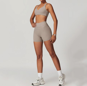 Pantalon taille haute Gym Fitness Set Femmes Active Wear Pilates Yoga Vêtements - Product Image 2