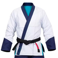 Uniforme de karaté Logo personnalisé, Judo Arts martiaux BJJ Gi Kimono Jiu Jitsu, costume de karaté toutes tailles