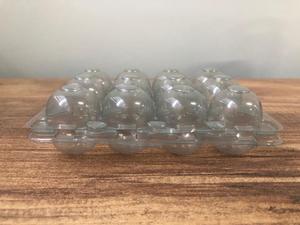 Plateau à œufs de caille pour animaux de compagnie, 12 cellules en plastique de haute qualité, vente en gros, boîte à œufs transparente jetable avec couvercle - Product Image 6