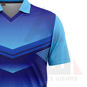 เสื้อยืดลำลองผู้ชาย ผ้าฝ้าย/ใยไผ่ ระบายอากาศดี พิมพ์ลาย/สีพื้น  ไซส์ใหญ่ แขนสั้น สีตัดกัน  แบบซับลิเมชั่น - Product Image 5