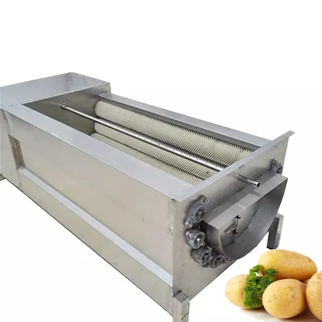 Rouleau de nettoyage laveuse pomme de terre carotte lavage polisseuse Machine nettoyeur de légumes/carotte laveuse/pomme de terre Machine à laver