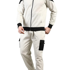 Servicios OEM ODM, Conjuntos Deportivos para Hombre, con Capucha, Casuales, Sólidos, Ecológicos, 100% Algodón, Corte Ajustado, Manga Larga, Diseño 2025 - Product Image 6