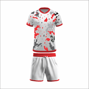 Uniforme de football design personnalisé nouveau style en gros broderie personnalisée, nom du joueur, numéro, logo - Product Image 1