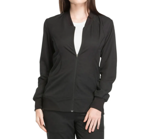 Chaqueta médica aerodinámica con tela suave y transpirable y múltiples bolsillos para ropa de trabajo práctica para el cuidado de la salud - Product Image 4