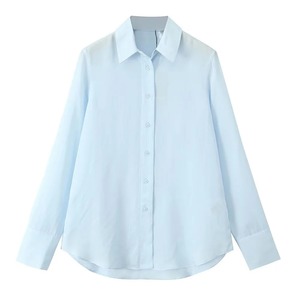 เสื้อคลุมแฟชั่นผู้หญิงสไตล์ลำลองอเนกประสงค์ ปกพับ แขนกุด ติดกระดุมเดี่ยว แต่งระบาย รุ่นใหม่ ฤดูใบไม้ผลิ/ฤดูร้อน 100% - Product Image 5