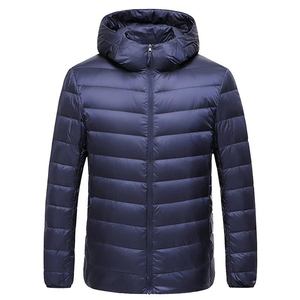Chaqueta acolchada con burbujas para hombre, MOQ bajo, chaqueta acolchada de alta calidad para exteriores, invierno, talla grande, soporte de marca personalizado negro - Product Image 6