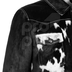 Chaqueta de Cuero Vacuno Auténtico Premium para Hombre, Resistente, Duradera, Transpirable, de Secado Rápido, Ecológica, con Logotipo Frontal, para Invierno - Product Image 6