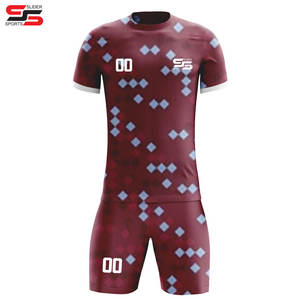 Uniformes de Fútbol al por Mayor Unisex, Camisetas de Fútbol 100% Poliéster de Secado Rápido, Ligeras, Personalizables para Verano - Product Image 3