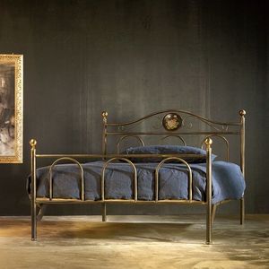Estructura de Cama de Latón, Muebles de Dormitorio de Estilo Lujoso, Diseño Premium, Construcción Robusta, Soporte Fuerte, Acabado Brillante, Hogar Sofisticado - Product Image 3