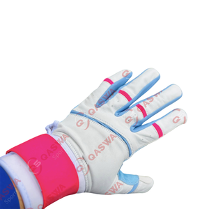 Guantes de bateo de béisbol duraderos y cómodos de nuevo estilo Diseño único Suministro directo de fábrica Guantes de béisbol de cuero - Product Image 6