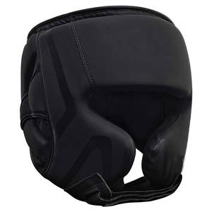 Protector de Cabeza de Boxeo para Sparring y Grappling, Protector de Cabeza de Cuero Maya Hide Premium, MMA, Muay Thai, Kickboxing, Entrenamiento, Negro - Product Image 1