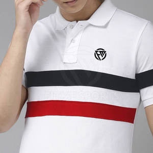 T-shirt polo grande taille pour hommes au design unique Nouvelle arrivée T-shirts polo à séchage rapide pour hommes - Product Image 5