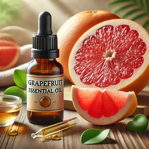 Aceite esencial de pomelo prensado en frío puro para masaje de aromaterapia y suministro a granel para el cuidado de la piel - Product Image 1