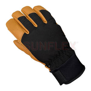 Guantes de Esquí Personalizados para Adultos Unisex, Marca Privada, Duraderos, de Cuero, Impermeables, Transpirables, Aptos para la Temporada de Invierno, con Logotipo - Product Image 3