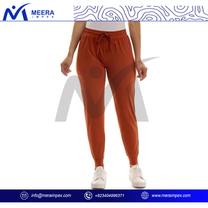Vente chaude femmes coton polaire sport survêtement pantalon respirant entraînement Baggy pantalons de survêtement poches à séchage rapide coupe ample pour l'automne - Product Image 2