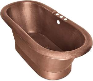 Fabricante indio de lujo de bañera de cobre hecho a mano nueva llegada bañera grande Fabricante Mayorista exportador - Product Image 6