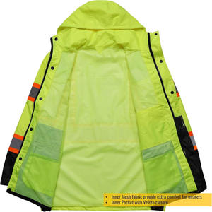 2025 <b>Professional</b> High Quality Best Design <b>Professional</b> <b>Light</b> Weight Full Sleeves Pockets Safety Jackets Made by Dress Sports - Product Image 3