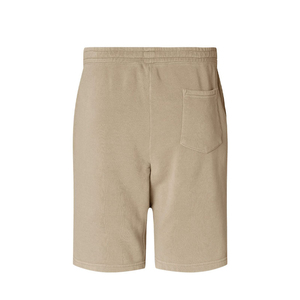 กางเกงขาสั้นผู้ชายผ้าฝ้าย OEM มีกระเป๋า กางเกงออกกำลังกายลำลองทรงหลวม ย้อมสีแบบวอช กางเกงวิ่ง กางเกงออกกำลังกายสำหรับผู้ชาย - Product Image 6