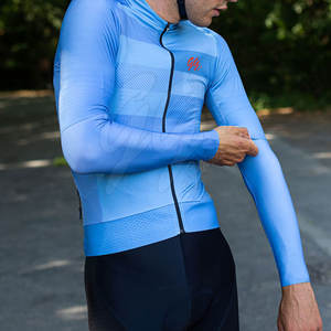 100% poliéster hecho ciclismo Jersey calidad superior ciclismo Jersey precio al por mayor ciclismo Jersey - Product Image 6